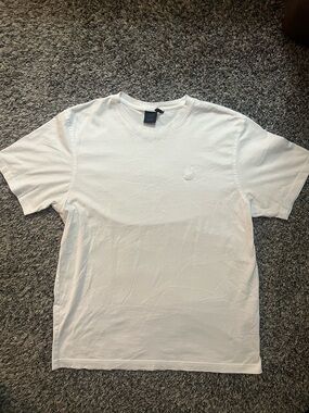 Psycho Bunny White Short Sleeve Tee - Crewneck